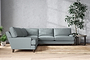 Marri Grand Corner Sofa - Recycled Cotton Horizon-nkuku