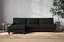 Marri Grand Left Hand Chaise Sofa - Brera Linen Charcoal-nkuku