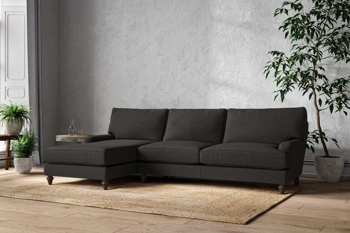 Marri Grand Left Hand Chaise Sofa - Brera Linen Espresso-nkuku