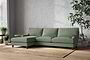 Marri Grand Left Hand Chaise Sofa - Brera Linen Jade-nkuku