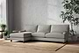 Marri Grand Left Hand Chaise Sofa - Brera Linen Smoke-nkuku