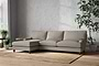 Marri Grand Left Hand Chaise Sofa - Recycled Cotton Flax-nkuku