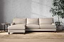 Marri Grand Left Hand Chaise Sofa - Recycled Cotton Natural-nkuku