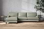 Marri Grand Left Hand Chaise Sofa - Recycled Cotton Seaspray-nkuku