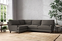 Marri Grand Left Hand Corner Sofa - Brera Linen Granite-nkuku