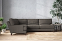 Marri Grand Left Hand Corner Sofa - Brera Linen Granite-nkuku