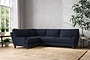 Marri Grand Left Hand Corner Sofa - Brera Linen Indigo-nkuku