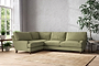 Marri Grand Left Hand Corner Sofa - Brera Linen Sage-nkuku