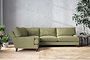 Marri Grand Left Hand Corner Sofa - Brera Linen Sage-nkuku