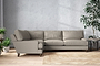Marri Grand Left Hand Corner Sofa - Recycled Cotton Flax-nkuku