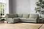Marri Grand Left Hand Corner Sofa - Recycled Cotton Seaspray-nkuku