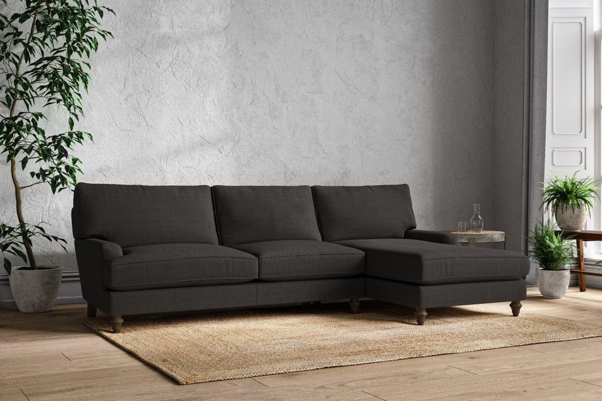 Marri Grand Right Hand Chaise Sofa - Brera Linen Espresso-nkuku