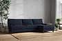 Marri Grand Right Hand Chaise Sofa - Brera Linen Indigo-nkuku