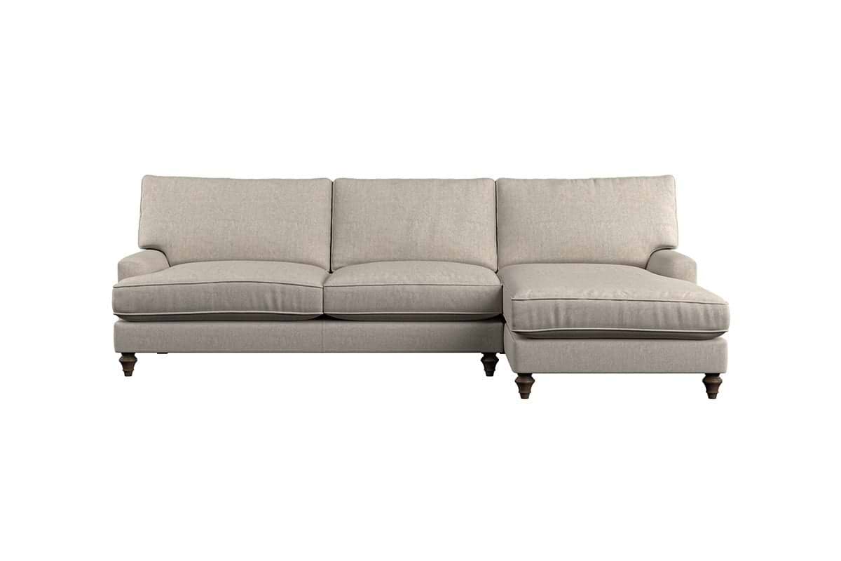 Marri Grand Right Hand Chaise Sofa - Brera Linen Indigo-nkuku
