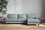 Marri Grand Right Hand Chaise Sofa - Recycled Cotton Horizon-nkuku