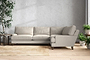 Marri Grand Right Hand Corner Sofa - Brera Linen Natural-nkuku