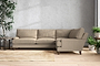 Marri Grand Right Hand Corner Sofa - Brera Linen Pebble-nkuku