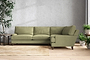 Marri Grand Right Hand Corner Sofa - Brera Linen Sage-nkuku
