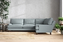 Marri Grand Right Hand Corner Sofa - Recycled Cotton Horizon-nkuku