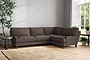 Marri Grand Right Hand Corner Sofa - Recycled Cotton Mocha-nkuku