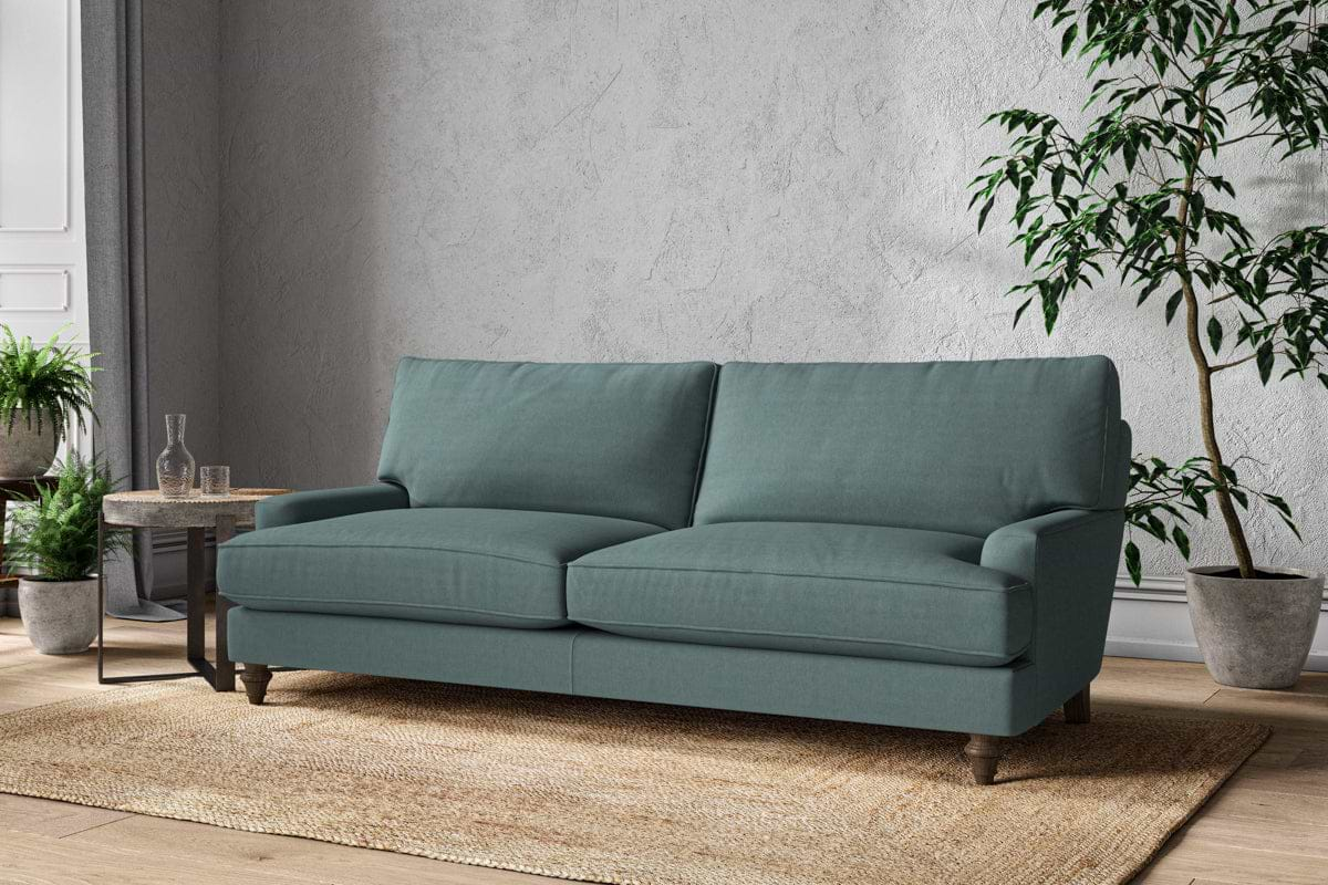 Marri Grand Sofa - Recycled Cotton Airforce-nkuku