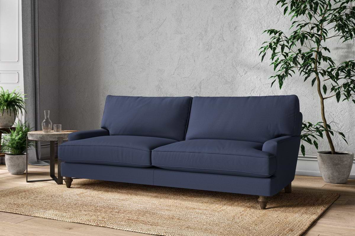 Marri Grand Sofa - Recycled Cotton Navy-nkuku