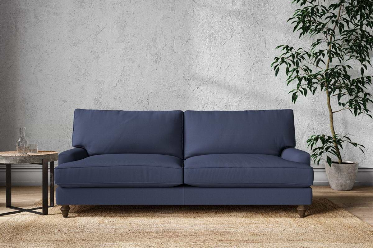 Marri Grand Sofa - Recycled Cotton Navy-nkuku