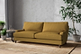 Marri Grand Sofa - Recycled Cotton Ochre-nkuku