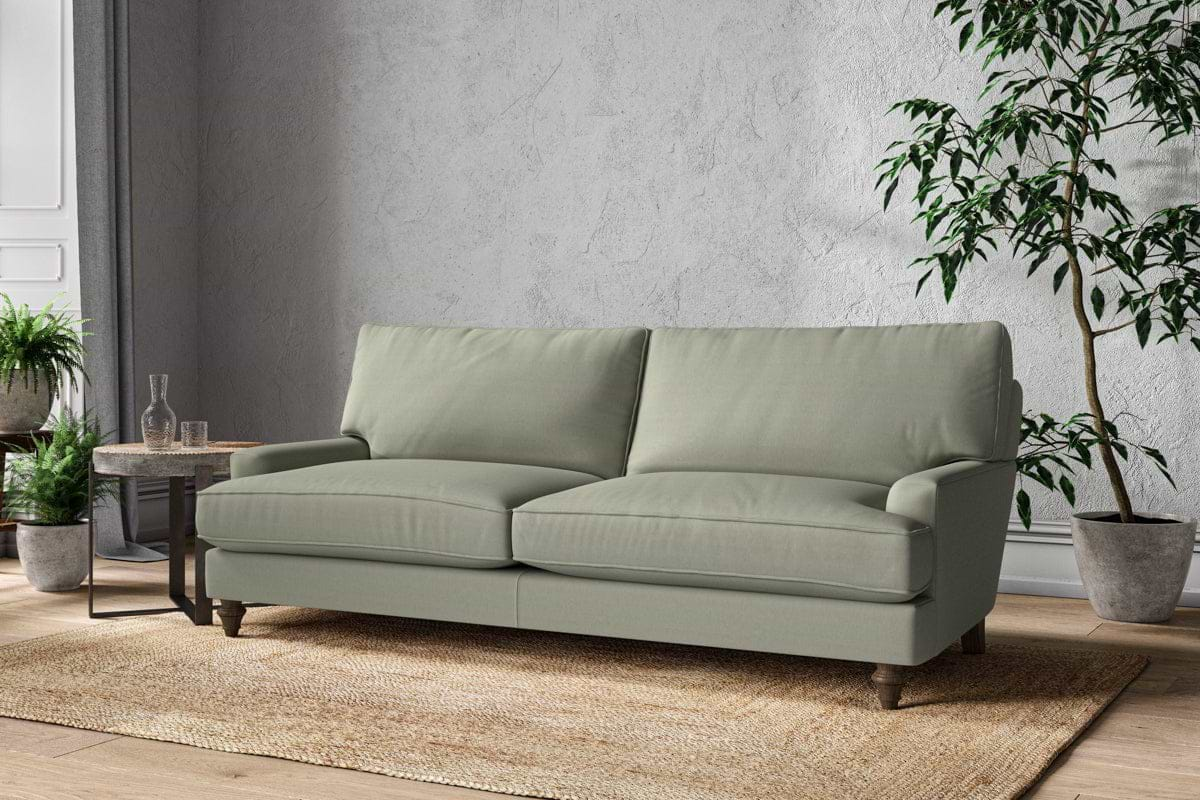 Marri Grand Sofa - Recycled Cotton Seaspray-nkuku