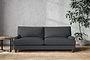 Marri Grand Sofa - Recycled Cotton Thunder-nkuku