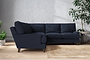 Marri Large Corner Sofa - Brera Linen Indigo-nkuku
