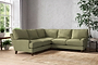 Marri Large Corner Sofa - Brera Linen Sage-nkuku