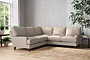 Marri Large Corner Sofa - Recycled Cotton Natural-nkuku
