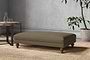 Marri Large Footstool - Brera Linen Chestnut-nkuku