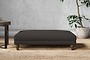 Marri Large Footstool - Brera Linen Espresso-nkuku