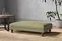 Marri Large Footstool - Brera Linen Sage-nkuku