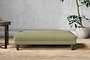 Marri Large Footstool - Brera Linen Sage-nkuku