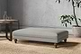 Marri Large Footstool - Brera Linen Smoke-nkuku