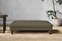 Marri Large Footstool - Recycled Cotton Fatigue-nkuku