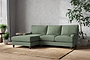 Marri Large Left Hand Chaise Sofa - Brera Linen Jade-nkuku