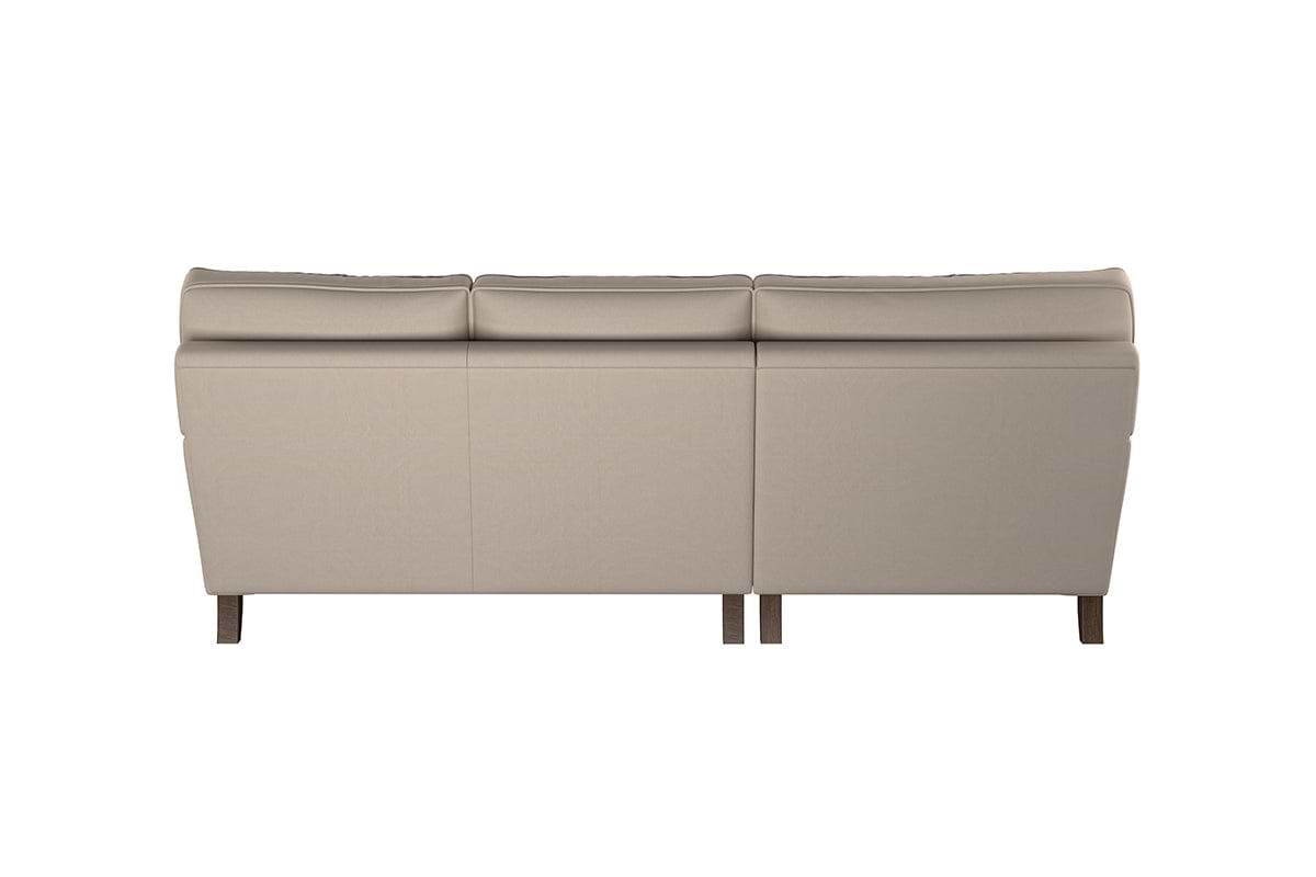 Marri Large Left Hand Chaise Sofa - Recycled Cotton Lavender-nkuku