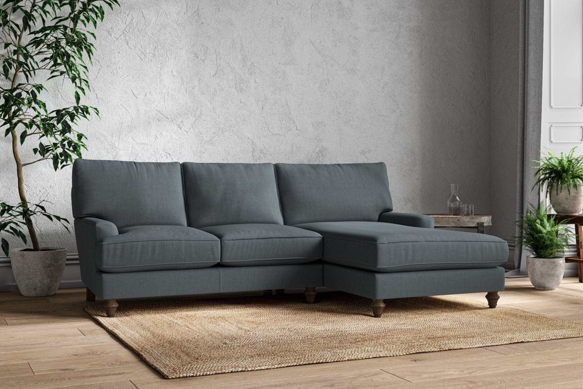 Marri Large Right Hand Chaise Sofa - Brera Linen Dusk-nkuku