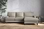 Marri Large Right Hand Chaise Sofa - Recycled Cotton Flax-nkuku