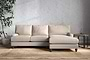 Marri Large Right Hand Chaise Sofa - Recycled Cotton Natural-nkuku