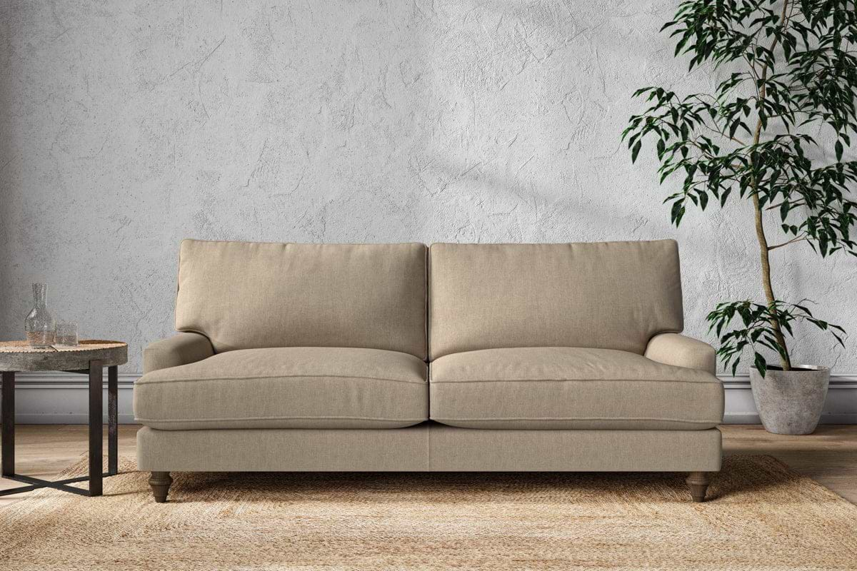 Marri Large Sofa - Brera Linen Pebble-nkuku