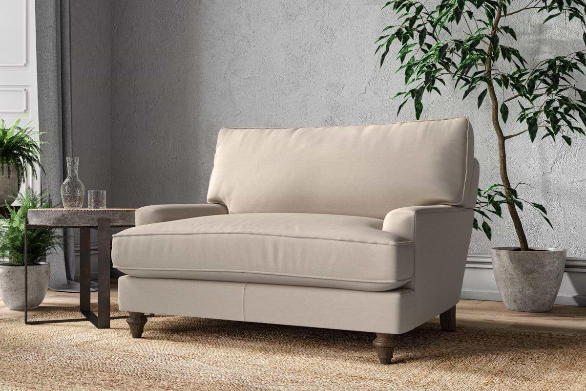 Marri Love Seat - Recycled Cotton Natural-nkuku
