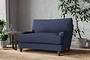 Marri Love Seat - Recycled Cotton Navy-nkuku