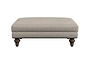 Marri Medium Footstool - Brera Linen Charcoal-nkuku