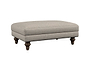 Marri Medium Footstool - Brera Linen Charcoal-nkuku