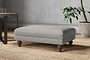 Marri Medium Footstool - Brera Linen Smoke-nkuku